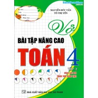 Vở bài tập nâng cao Toán 4 - Tập 2 - Chân trời sáng tạo (Không đáp án)